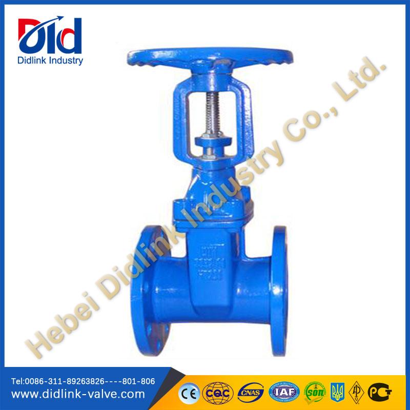 DIN 3352 F4 Resilient Seated Rising Gate Valve 3 inch, gate valve china