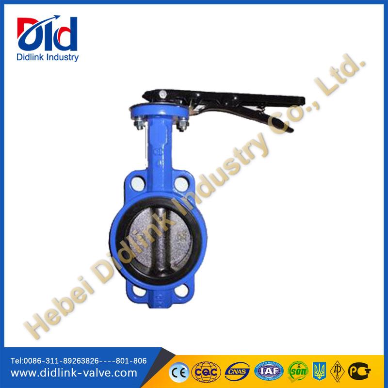 Wafer Type Cast Iron Butterfly Valve Manufacturers