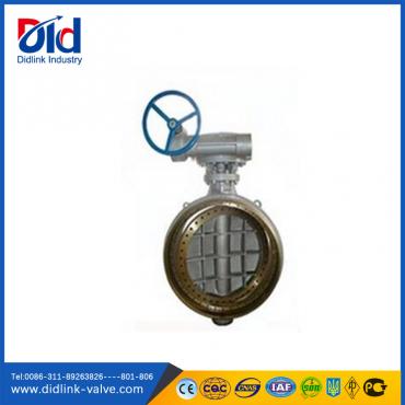 triple offset bi-directional metal seat butterfly valve end connection types, high pressure butterfly valve