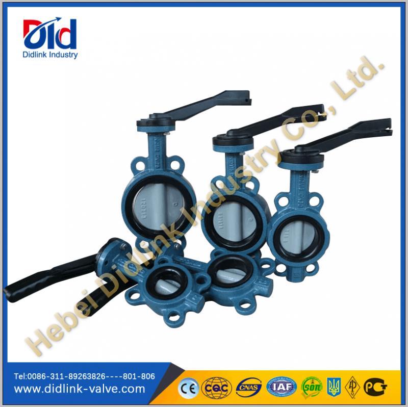 Resilient Seat Butterfly Valve lever, butterfly valve high performance