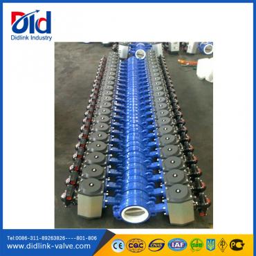 Pneumatic Butterfly Valve ductile iron, butterfly valve dn50