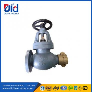 JIS F7333 cast iron hose brass globe valve suppliers, samson globe valve