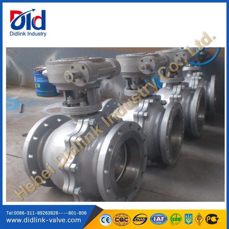 DIN Cast Steel float air actuated ball valve components, grainger ball valve