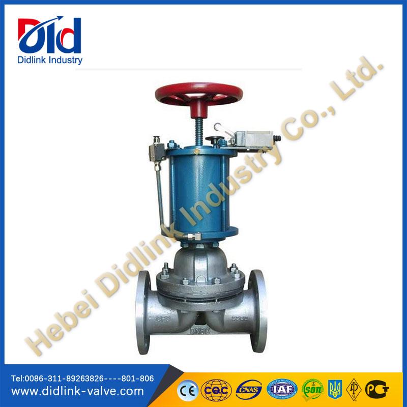 Stainless steel air operated Diaphragm Valve, pneumatic diaphragm valve, diaphragm solenoid valve