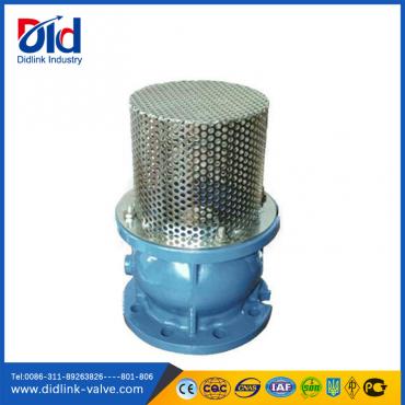 Suction Iron Foot valve, pvc flanged foot valve, foot check valve with strainer