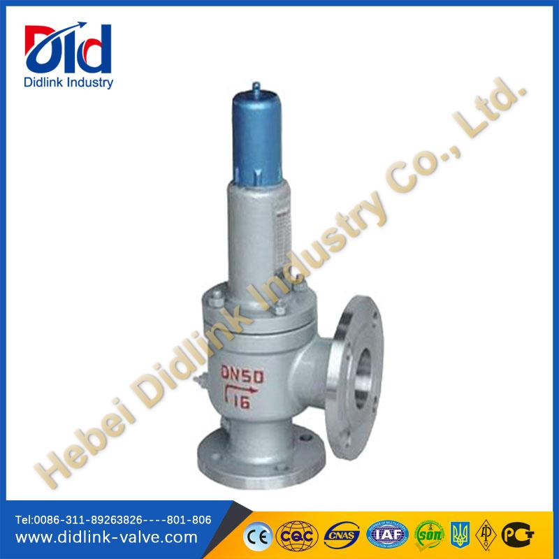 Stainless Steel high pressure safety relief valve testing, compressed air safety relief valve