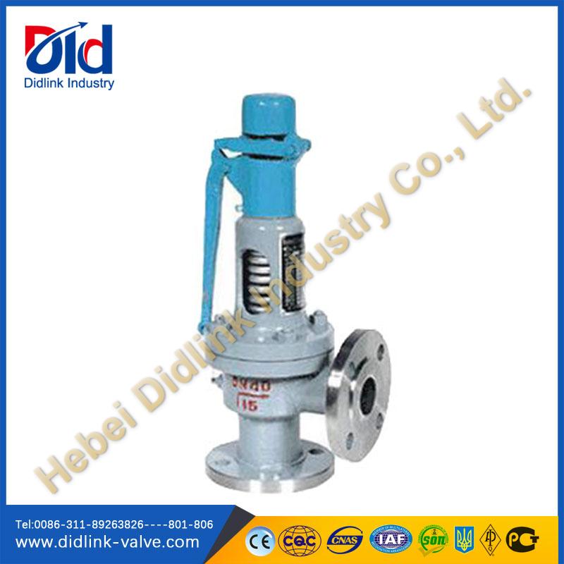 Spring Loaded Low Lift Type Lever hydraulic Safety Valve specification, boiler safety relief valve