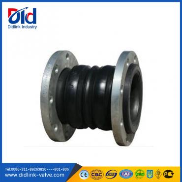 dual sphere rubber expansion joint
