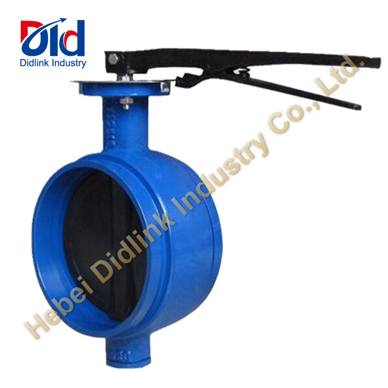 Butterfly valve installation steps explain to the clamp.