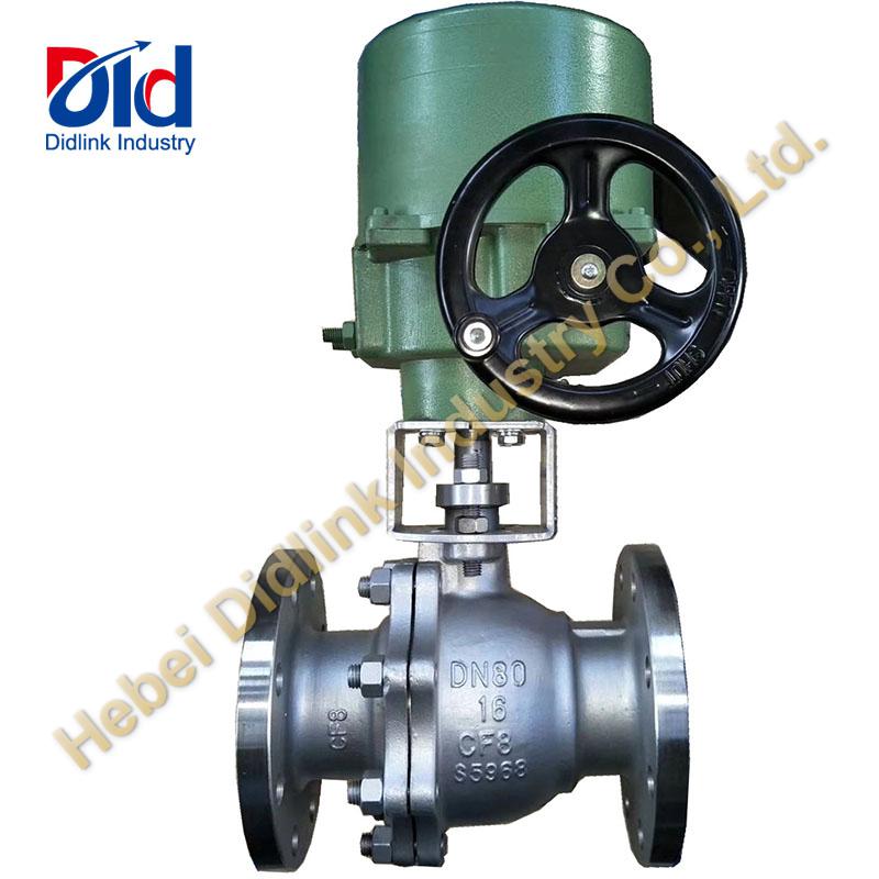 Performance and usage of electric ball valve