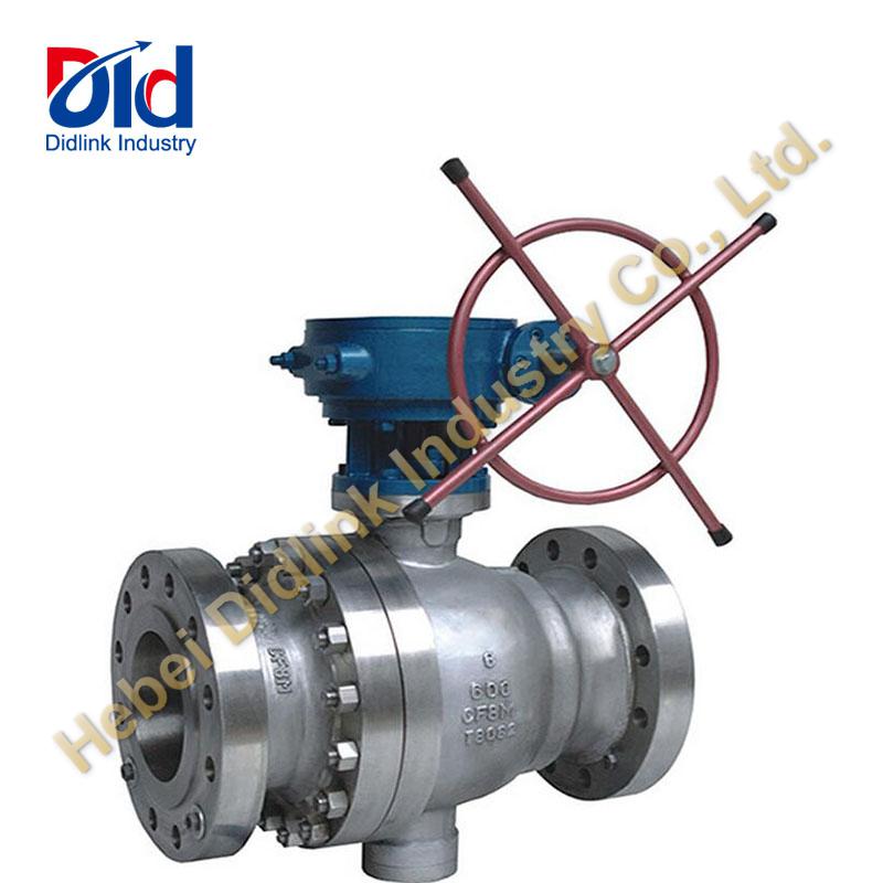 Features of fixed ball valve