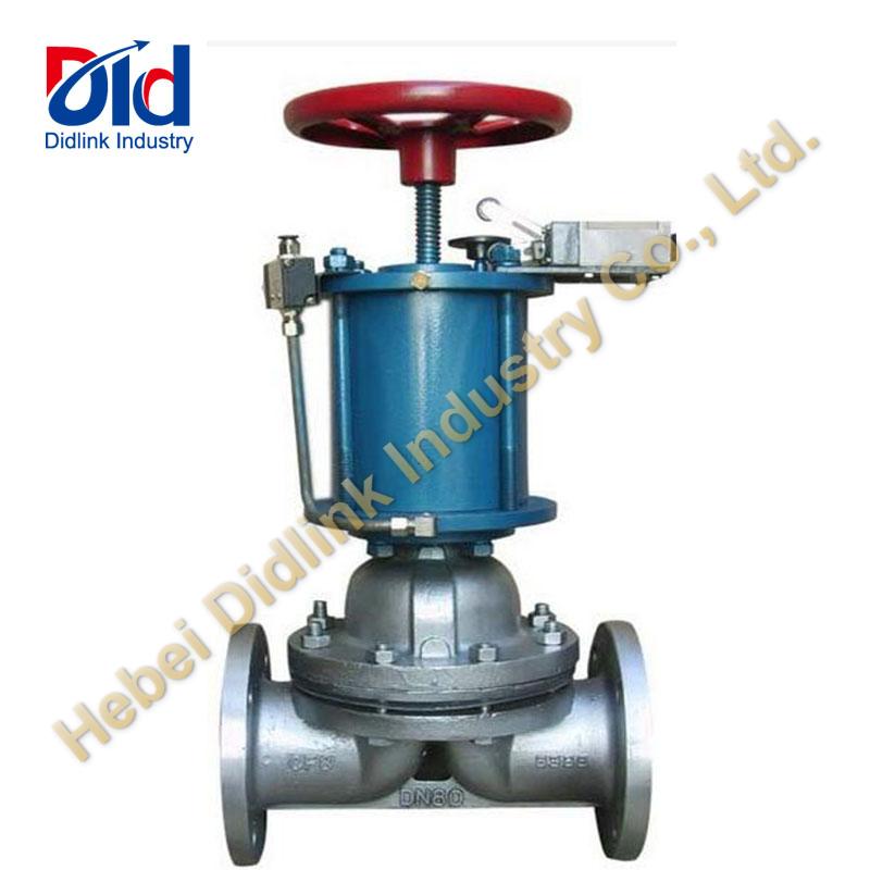 Possible causes of water leakage in pneumatic diaphragm valve.