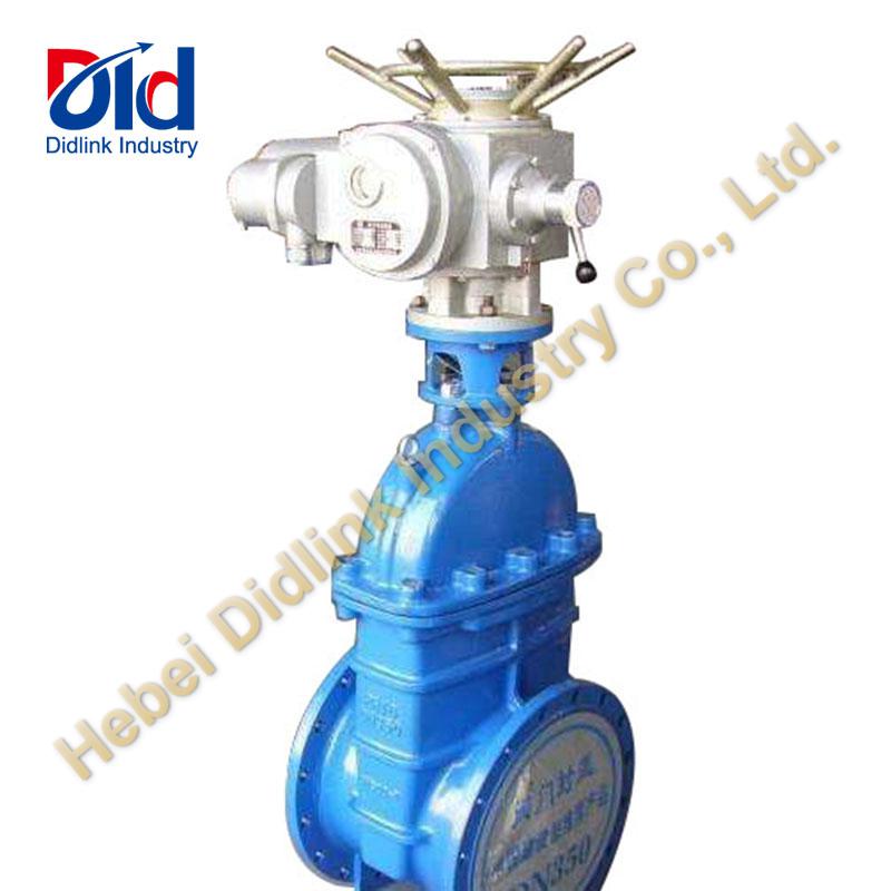 Electric valves are environmentally safe and in good condition