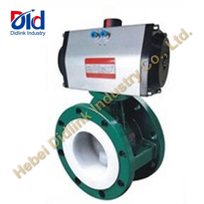 Flanged butterfly valve