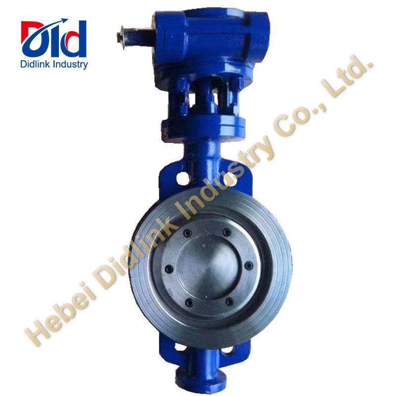 Structural characteristics of metal hard seal butterfly valve