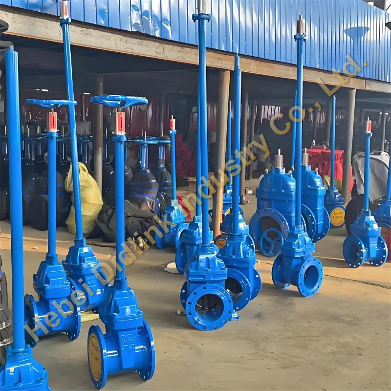 Buried soft sealing gate valve
